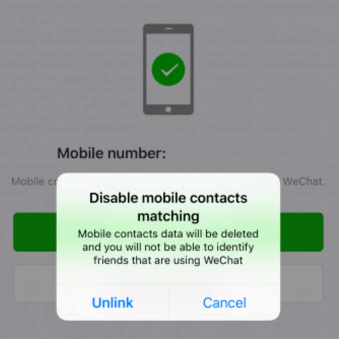 Bir WeChat hesabı oluşturun